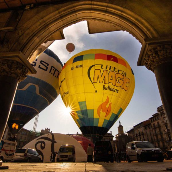 Ballonfahrt in Katalonien