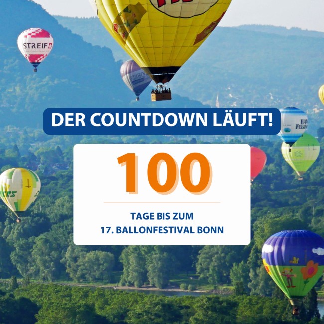 Ballonfestival Bonn 100 Tage