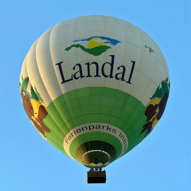 Landal-Heissluftballon