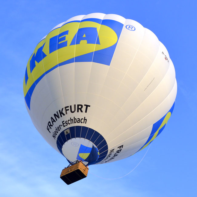 IKEA-Heissluftballon