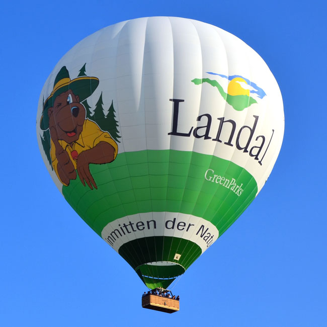 Landal-Heissluftballon