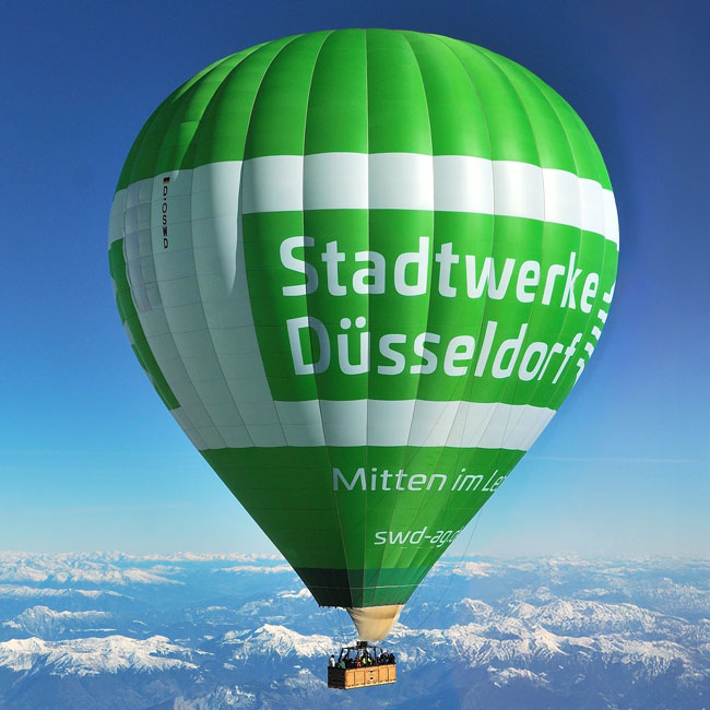 Sopra Steria-Heissluftballon