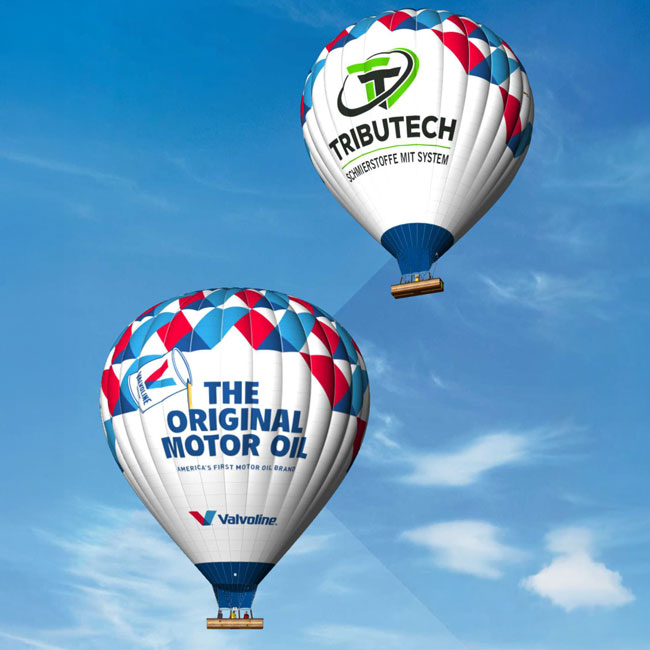 Tributech-Heissluftballon